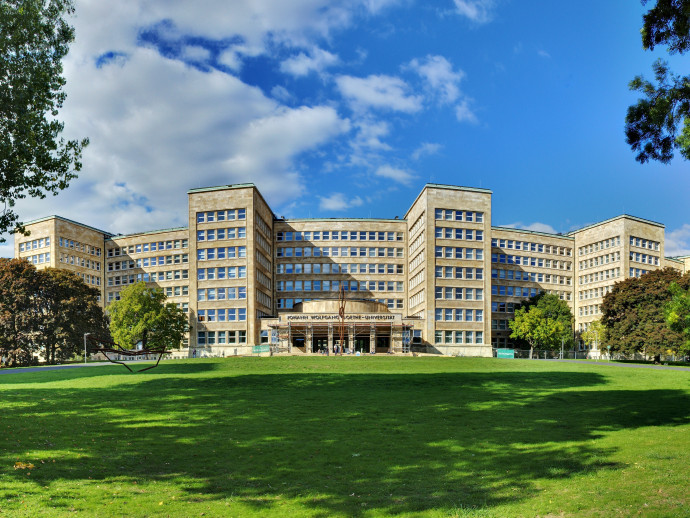 Johann Wolfgang Goethe Universität in Frankfurt, Hauptgebäude