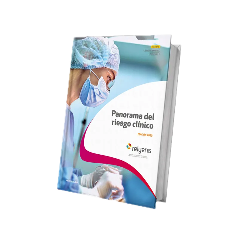 Portada de un libro que muestra a una persona con ropa quirúrgica (gorro y mascarilla) operando