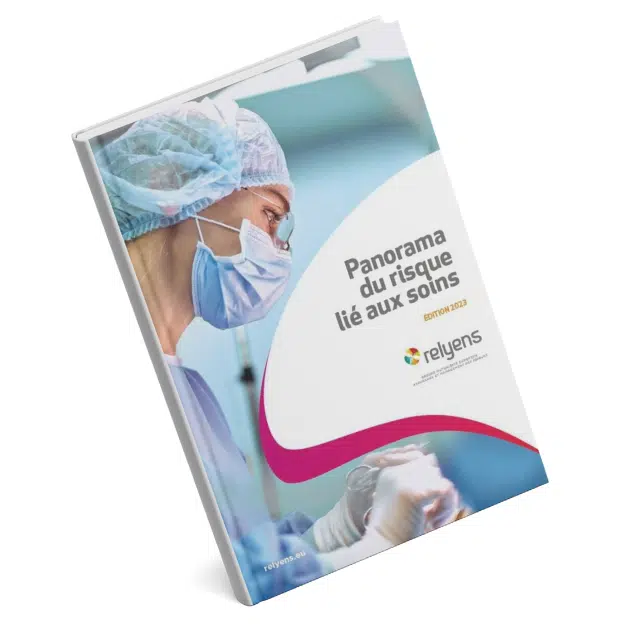 Panorama du risque lié aux soins 2023 Relyens couverture
