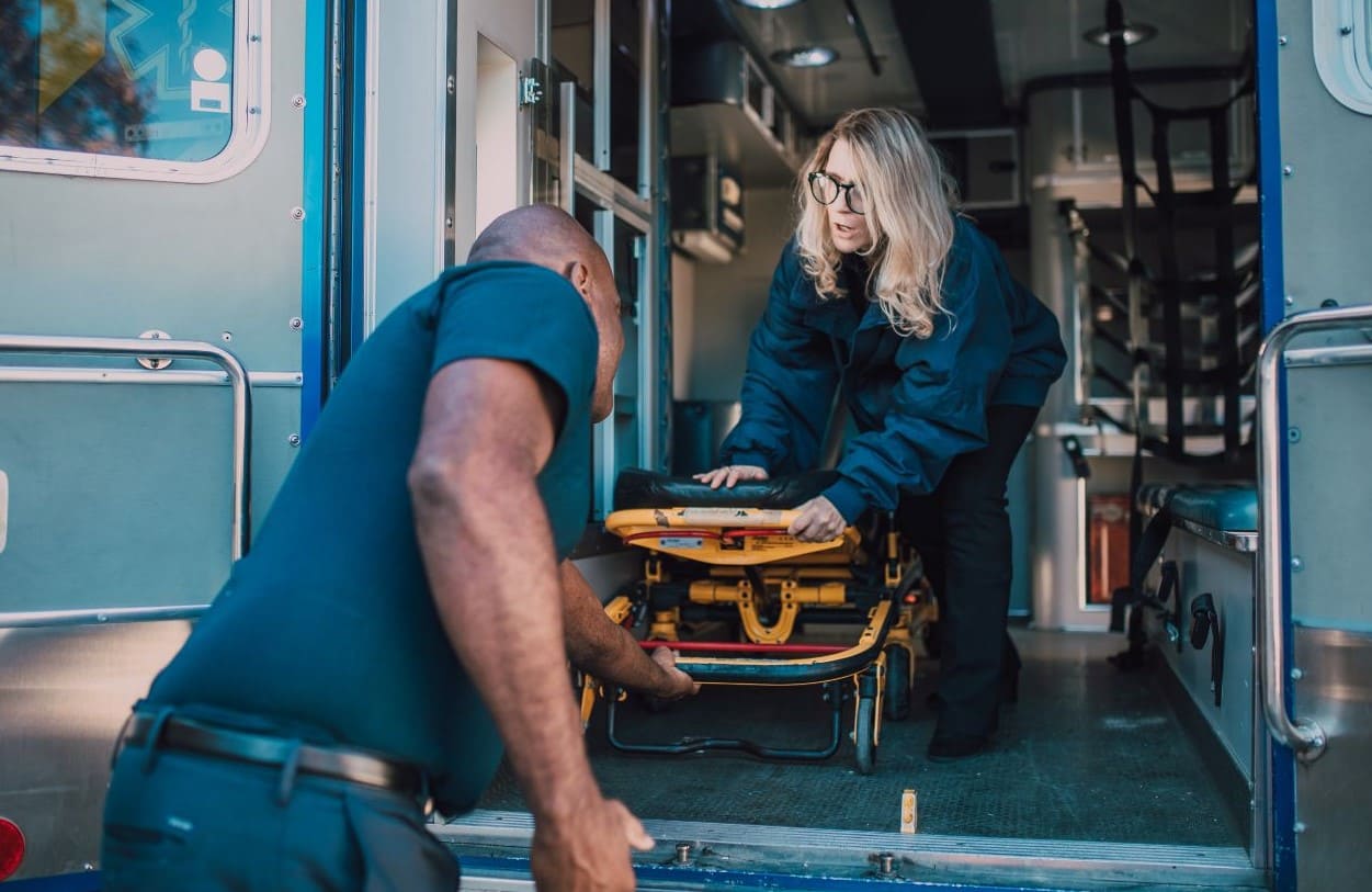 transfert par une ambulance privée