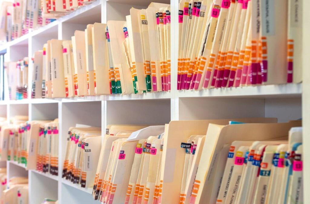 Saisie des dossiers médicaux