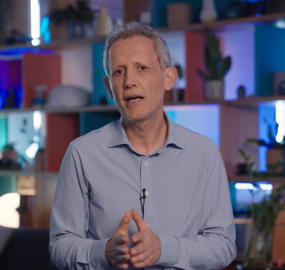 interview de georges romero face camera