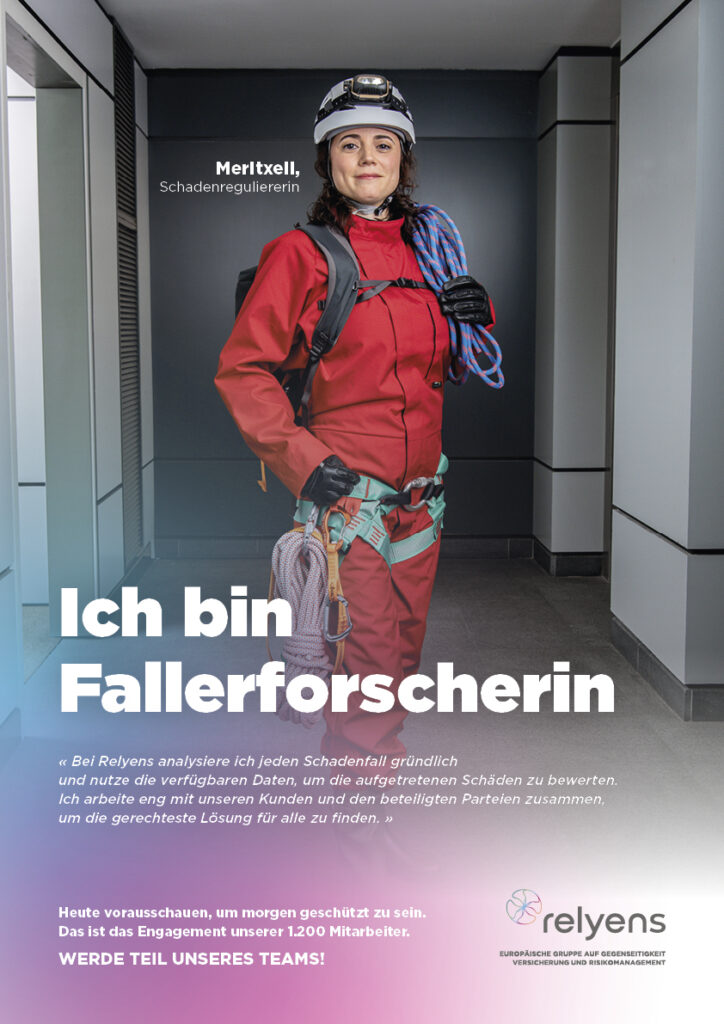 Meritxell, Schadenreguliererin, Fallerforscherin