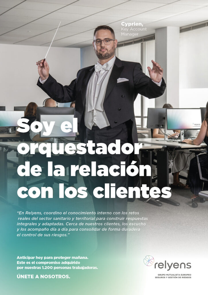 Cyprien, orquestrador de la relacion con los clientes, Key Account Manager