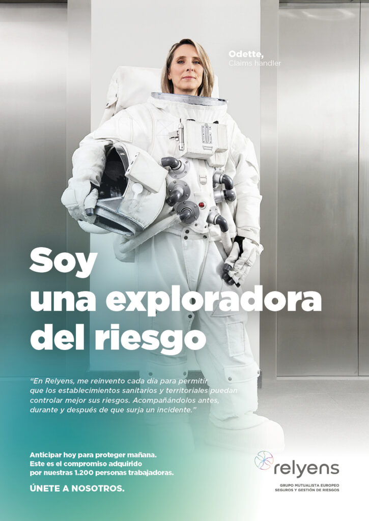 Odette, exploradora del riesgo, claims handler